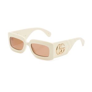 Gucci Square frame acetate sunglasses